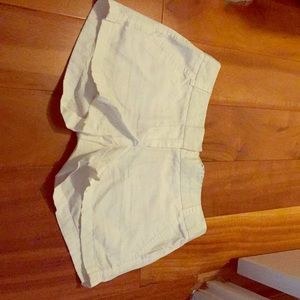 Cute white shorts